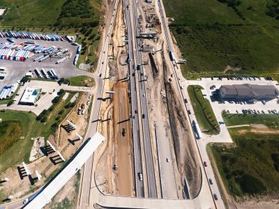 I-35W at SH 170 looking south