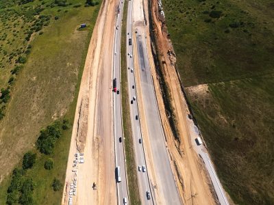 I-35W between SH 170 and Keller Hicks Rd. looking south
