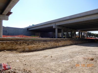 Work on Mark IV Pkwy. at I-820