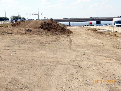 Work on I-35W south of Heritage Trace Pkwy. 
