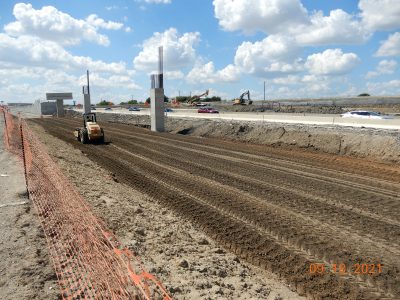 Work on I-35W between SH 170 and Westport Pkwy. 
