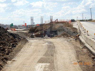 Work on I-35W from Westport Pkwy. to SH 170