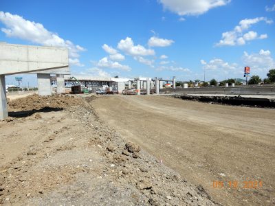 Work at the I-35W/SH 170 interchange