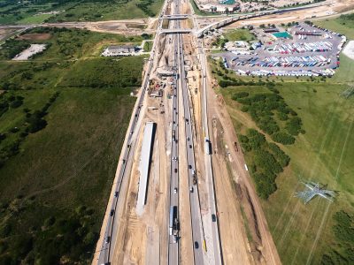 I-35W south of SH 170 looking north