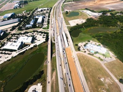 I-35W just north of Westport Pkwy. looking north