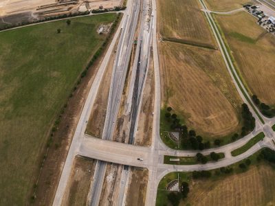 I-35W at Alliance looking south