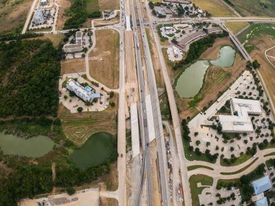 I-35W just north of Westport Pkwy. looking south