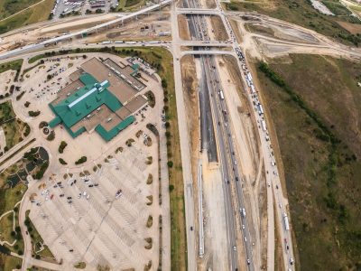 I-35W just north of SH 170 looking south