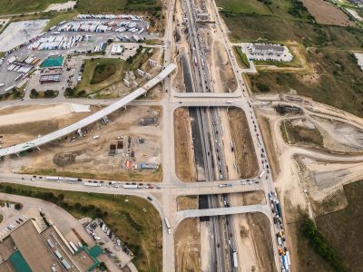 I-35W at SH 170 looking south