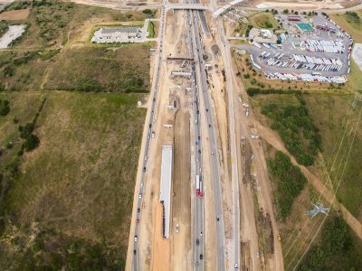 I-35W south of SH 170 looking north