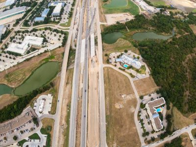 I-35W just north of Westport Pkwy. looking north