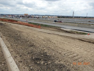 Work I-35W between Heritage Trace Pkwy. and N Tarrant Pkwy. 