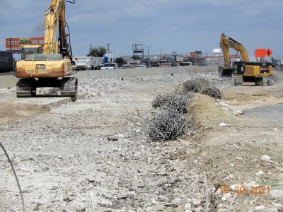 Work on I-35W between Heritage Trace Pkwy. and Golden Triangle Blvd. 
