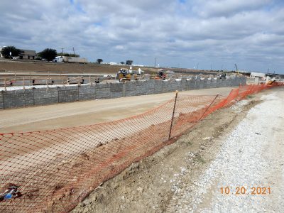 Work on I-35W between SH 170 and Westport Pkwy. 