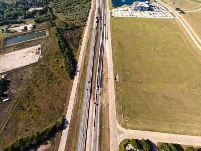 I-35W between Eagle Pkwy. and Alliance Blvd. looking south