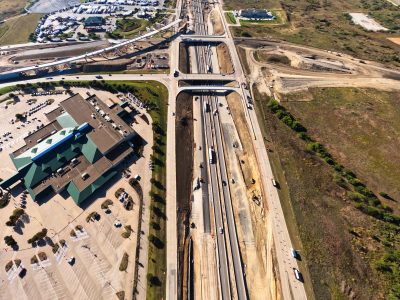 I-35W at SH 170 looking south