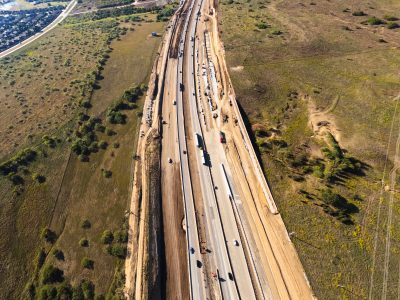 I-35W between SH 170 and Keller Hicks Rd. looking south