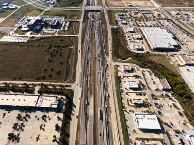 I-35W just north of N Tarrant Pkwy. looking south
