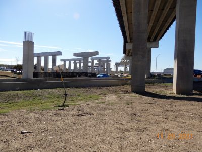 Work on SH 170 near I-35W