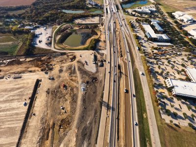 I-35W between Westport Pkwy. and Alliance Blvd. looking south