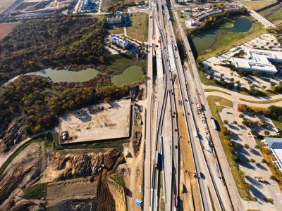 I-35W just north of Westport Pkwy. looking south