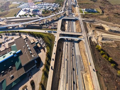 I-35W at SH 170 looking south