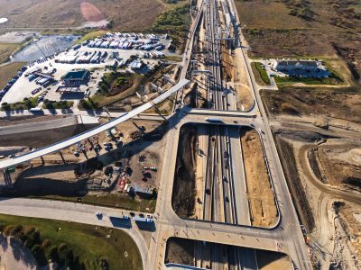 I-35W at SH 170 looking south