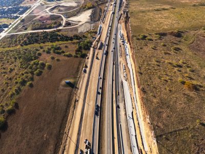 I-35W between SH 170 and Keller Hicks Rd. looking south