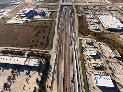 I-35W just north of N Tarrant Pkwy. looking south
