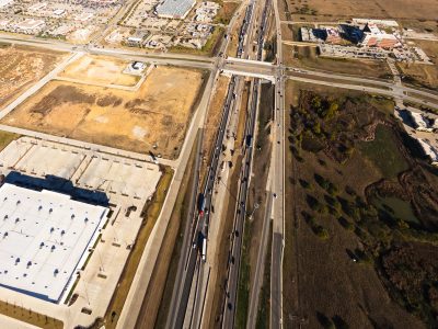 I-35W just south of N Tarrant Pkwy. looking north