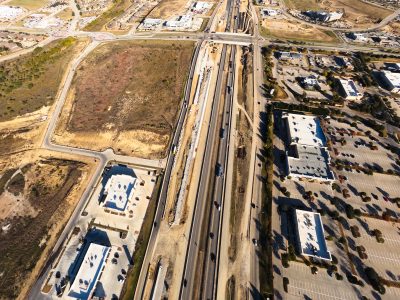 I-35W south of Heritage Trace Pkwy. looking north