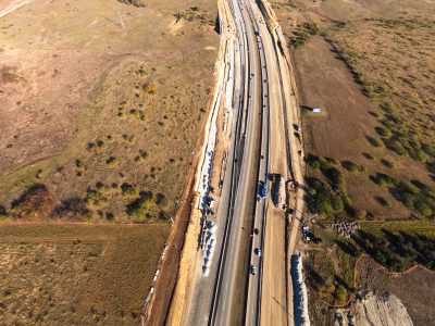I-35W between Keller Hicks Rd. and SH 170 looking north
