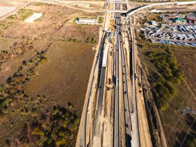 I-35W south of SH 170 looking north