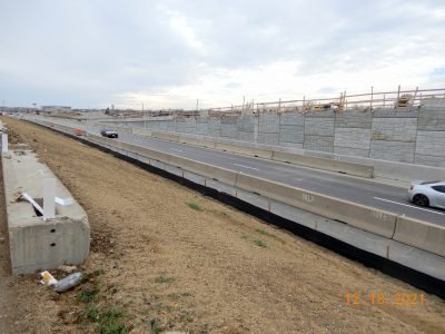 Work on I-35W between SH 170 and Westport Pkwy.