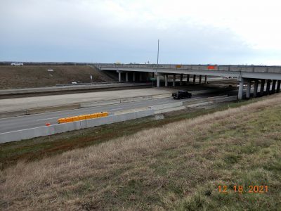 Work on I-35W at Alliance Blvd.