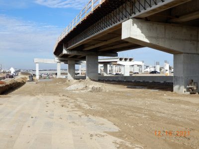 Work at the I-35W/SH 170 interchange