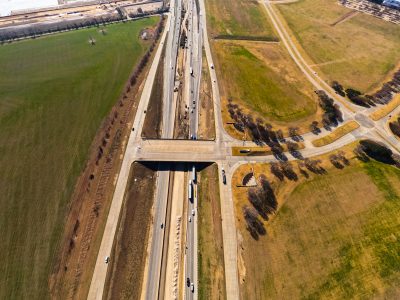 I-35W at Alliance looking south