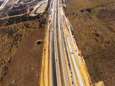 I-35W between SH 170 and Keller Hicks Rd. looking south