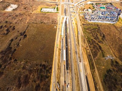 I-35W south of SH 170 looking north