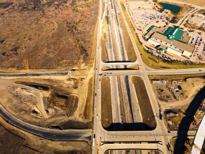 I-35W at SH 170 looking north