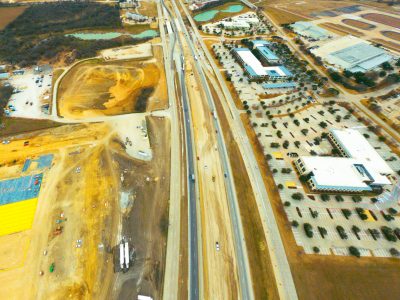 I-35W between Westport Pkwy. and Alliance Blvd. looking south