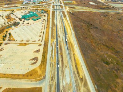I-35W between SH 170 and Westport Pkwy. looking south