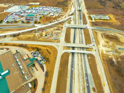 I-35W at SH 170 looking south