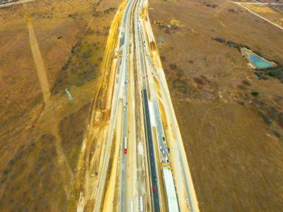 I-35W just south of SH 170 looking south
