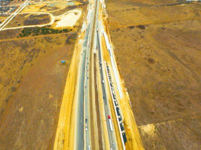 I-35W between SH 170 and Keller Hicks Rd. looking south