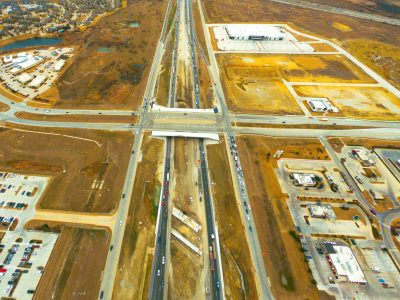 I-35W at N Tarrant Pkwy. looking south