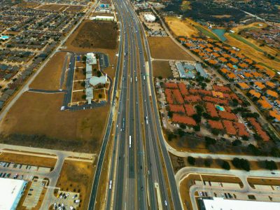 I-35W south of Western Center Blvd. looking north