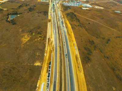 I-35W between Keller Hicks Rd. and SH 170 looking north