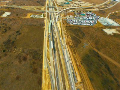 I-35W south of SH 170 looking north
