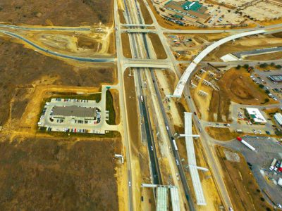 I-35W at SH 170 looking north